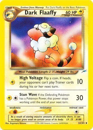 [PKM] Dark Flaaffy (34/105) [Neo Destiny Unlimited]