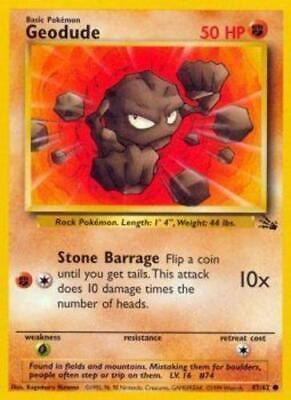 [PKM] Geodude (47/62) [Fossil Unlimited]