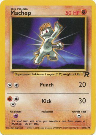 [PKM] Machop (59/82) [Team Rocket Unlimited]