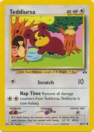 [PKM] Teddiursa (65/75) [Neo Discovery Unlimited]