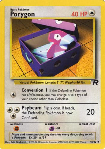 [PKM] Porygon (48/82) [Team Rocket Unlimited]