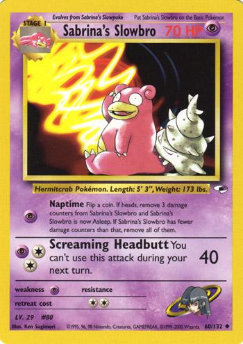 [PKM] Sabrina's Slowbro (60/132) [Gym Heroes Unlimited]