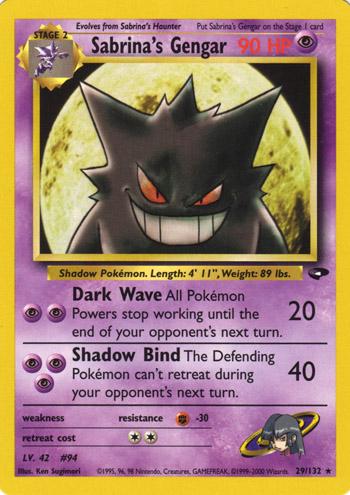 [PKM] Sabrina's Gengar (29/132) [Gym Challenge Unlimited]