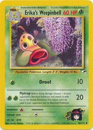[PKM] Erika's Weepinbell (48/132) [Gym Heroes Unlimited]