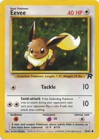 [PKM] Eevee (55/82) [Team Rocket Unlimited]