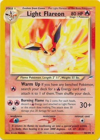 [PKM] Light Flareon (46/105) [Neo Destiny Unlimited]