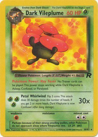 [PKM] Dark Vileplume (30/82) [Team Rocket Unlimited]
