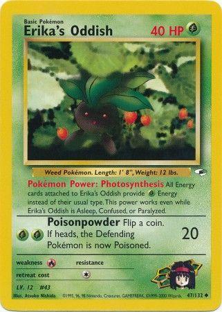 [PKM] Erika's Oddish (47/132) [Gym Heroes Unlimited]