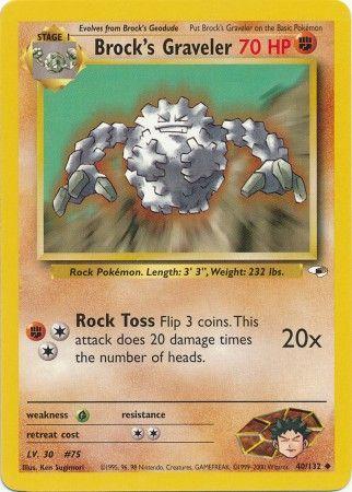 [PKM] Brock's Graveler (40/132) [Gym Heroes Unlimited]