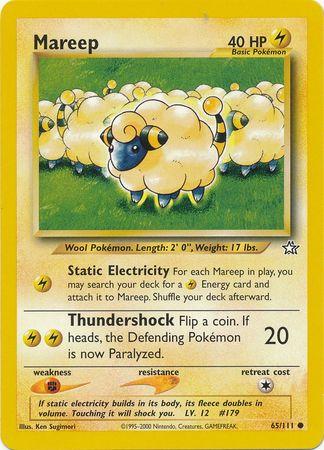 [PKM] Mareep (65/111) [Neo Genesis Unlimited]