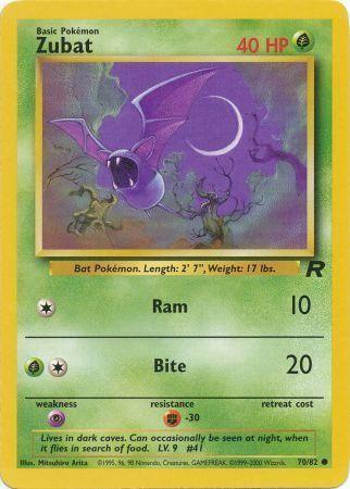 [PKM] Zubat (70/82) [Team Rocket Unlimited]