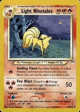 [PKM] Light Ninetales (50/105) [Neo Destiny Unlimited]