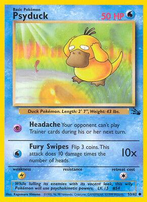 [PKM] Psyduck (53/62) [Fossil Unlimited]