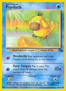 [PKM] Psyduck (53/62) [Fossil Unlimited]