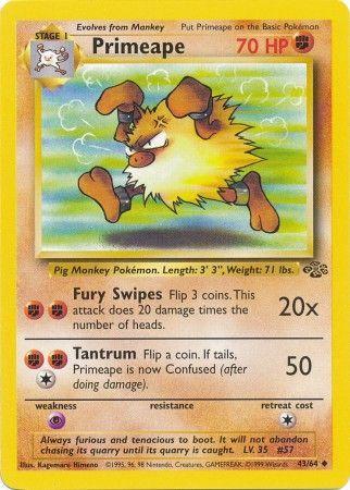 [PKM] Primeape (43/64) [Jungle Unlimited]