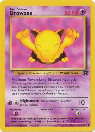 [PKM] Drowzee (54/82) [Team Rocket Unlimited]