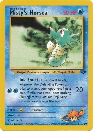 [PKM] Misty's Horsea (87/132) [Gym Challenge Unlimited]