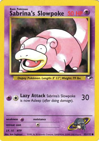 [PKM] Sabrina's Slowpoke (95/132) [Gym Heroes Unlimited]