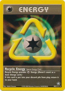 [PKM] Recycle Energy (105/111) [Neo Genesis Unlimited]