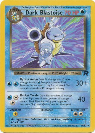 [PKM] Dark Blastoise (20/82) [Team Rocket Unlimited]