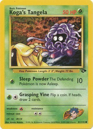 [PKM] Koga's Tangela (81/132) [Gym Challenge Unlimited]