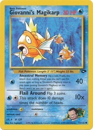 [PKM] Giovanni's Magikarp (73/132) [Gym Challenge Unlimited]