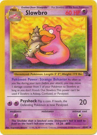 [PKM] Slowbro (43/62) [Fossil Unlimited]
