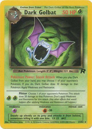 [PKM] Dark Golbat (24/82) [Team Rocket Unlimited]