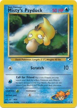 [PKM] Misty's Psyduck (54/132) [Gym Heroes Unlimited]