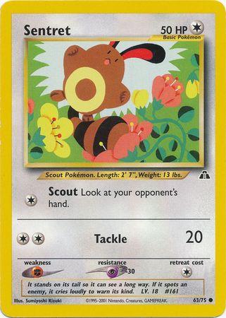[PKM] Sentret (63/75) [Neo Discovery Unlimited]
