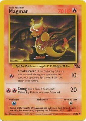 [PKM] Magmar (39/62) [Fossil Unlimited]