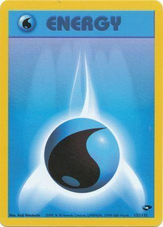 [PKM BE] Water Energy (132/132) [Gym Challenge Unlimited]