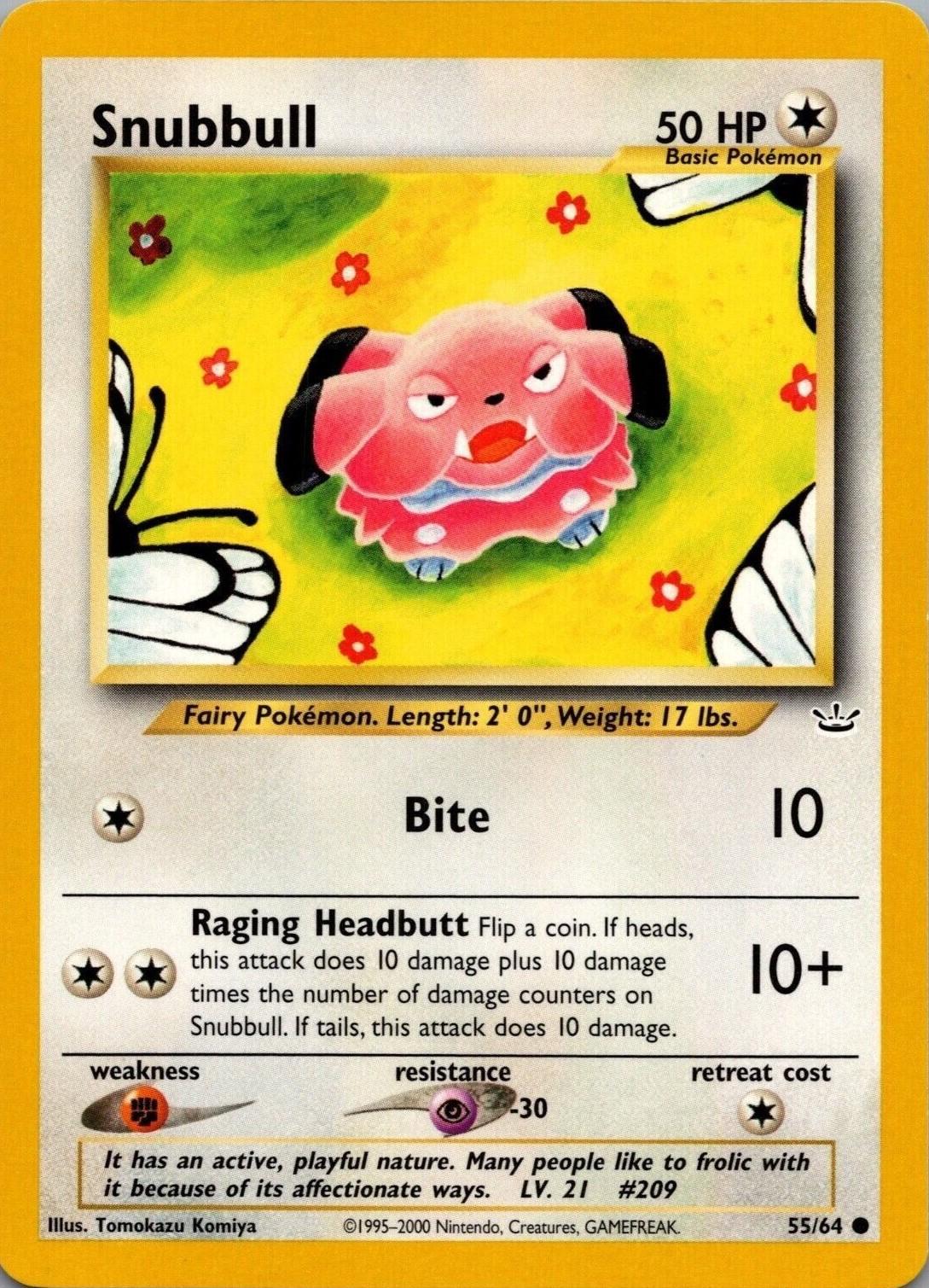[PKM] Snubbull (55/64) [Neo Revelation Unlimited]