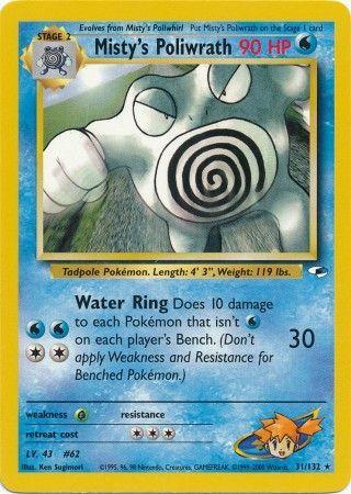 [PKM] Misty's Poliwrath (31/132) [Gym Heroes Unlimited]