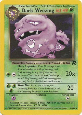 [PKM] Dark Weezing (31/82) [Team Rocket Unlimited]