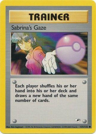 [PKM] Sabrina's Gaze (125/132) [Gym Heroes Unlimited]