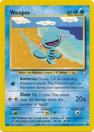 [PKM] Wooper (82/111) [Neo Genesis Unlimited]
