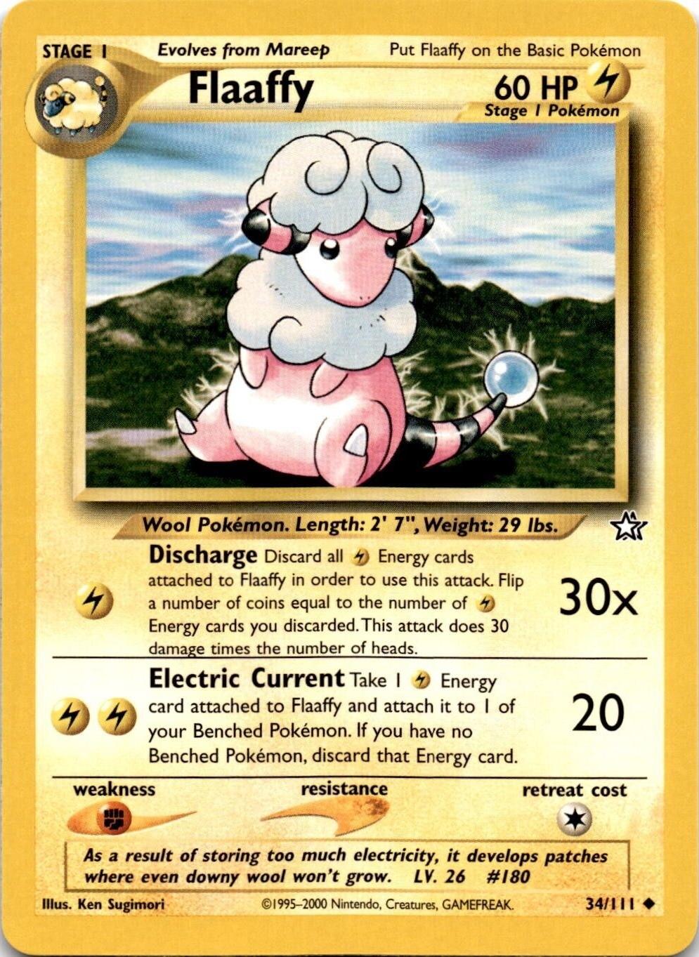 [PKM] Flaaffy (34/111) [Neo Genesis Unlimited]