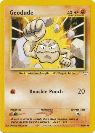 [PKM] Geodude (44/64) [Neo Revelation Unlimited]