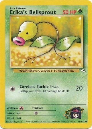 [PKM] Erika's Bellsprout (76/132) [Gym Heroes Unlimited]