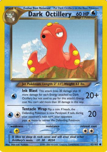 [PKM] Dark Octillery (62/105) [Neo Destiny Unlimited]