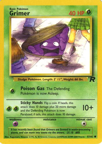 [PKM] Grimer (57/82) [Team Rocket Unlimited]