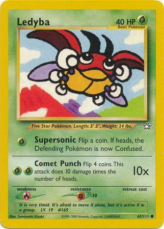 [PKM] Ledyba (63/111) [Neo Genesis Unlimited]