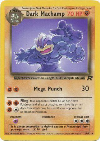 [PKM] Dark Machamp (27/82) [Team Rocket Unlimited]
