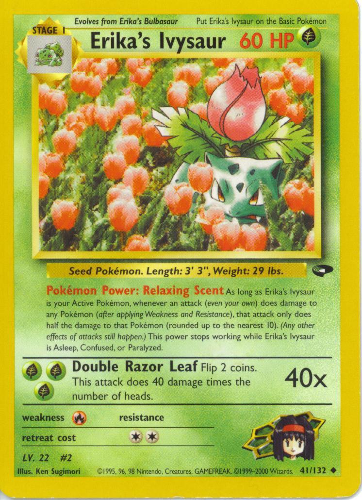 [PKM] Erika's Ivysaur (41/132) [Gym Challenge Unlimited]