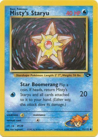 [PKM] Misty's Staryu (92/132) [Gym Challenge Unlimited]