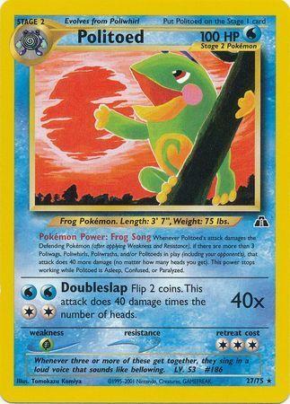 [PKM] Politoed (27/75) [Neo Discovery Unlimited]