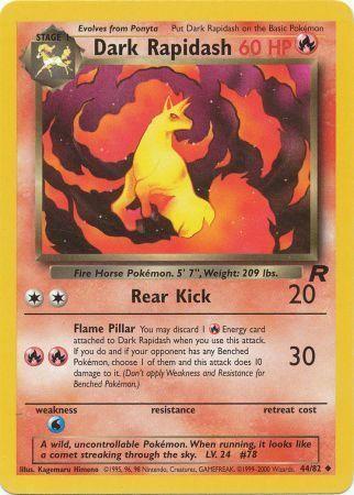 [PKM] Dark Rapidash (44/82) [Team Rocket Unlimited]