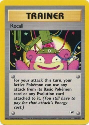 [PKM] Recall (116/132) [Gym Heroes Unlimited]