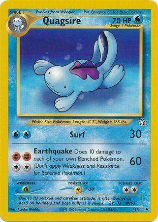 [PKM] Quagsire (45/111) [Neo Genesis Unlimited]